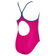 Maillot de Bain Fillette Logo Kids Freak Rose Royal