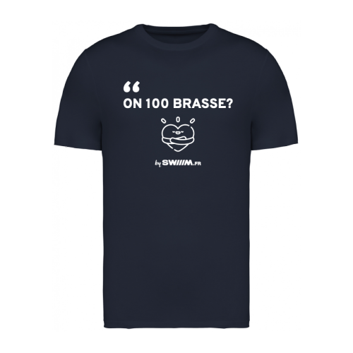 Tee Shirt Unisexe On100 Brasse Navy