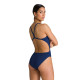 WOMEN'S TEAM SWIMSUIT CHALLENGE SOLID ROYAL-WHITE