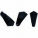 Palmes Silicone - Powerfin Hook Silver Black
