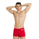 MEN'S TEAM SWIM SHORT SOLID RED WHITE