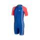 ARENA FRIENDS KIDS UV SUIT ROYAL FLUO RED MULTI