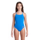 Maillot Fille ARENA TEAM SWIMSUIT CHALLENGE SOLID BLUE RIVER