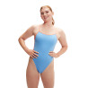 Maillot de Bain Femme ECO+ SOLID VBACK BLU/PIN