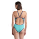 Maillot Femme ARENA ICONS SUPER FLY BACK SOLID WATER NAVY