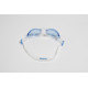 Lunette AIR-SOFT BLUE-CLEAR TU