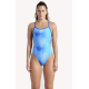 WOMEN'S ARENA SWIMSUIT CHALLENGE BACK AL BLUE MULTI-ROYAL