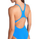 WOMEN'S TEAM SWIMSUIT SWIM PRO SOLID BLU