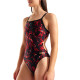 Maillot de Bain ARENA Femme GRAPHIC SWIMSUIT CHALLENGEMULTI-BLACK