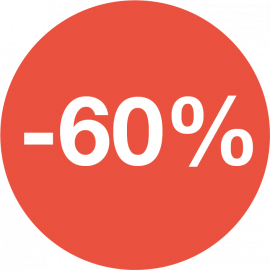 - 60%
