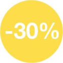 - 30%