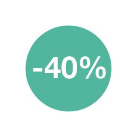 - 40%
