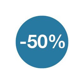 - 50%