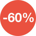 - 60%